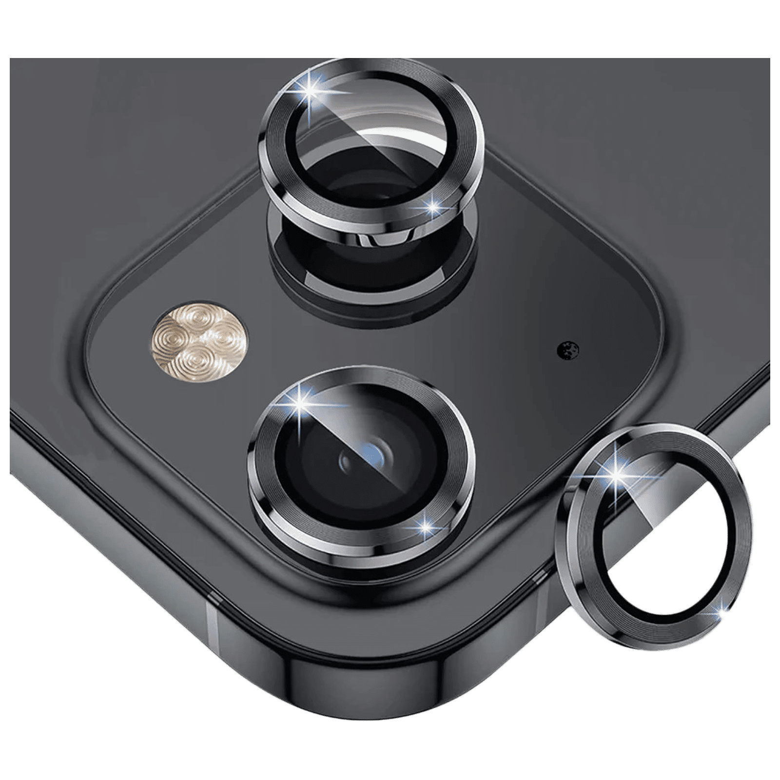 Buy Gripp 2N1 Focal Camera Lens Protector For iPhone 14 / 14 Plus (Ultrathin HD Tempered Glass